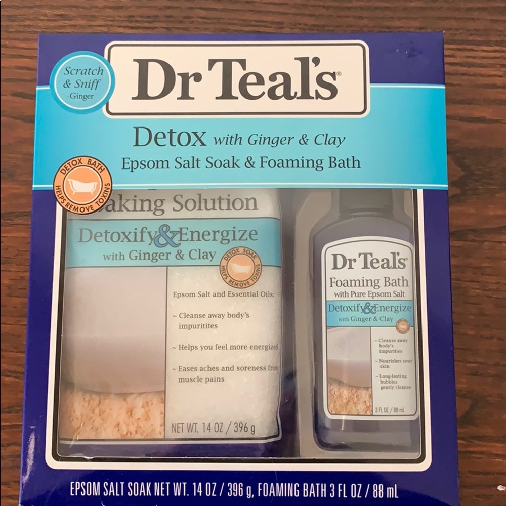 NWOT Dr Teals Epsom Salt Set